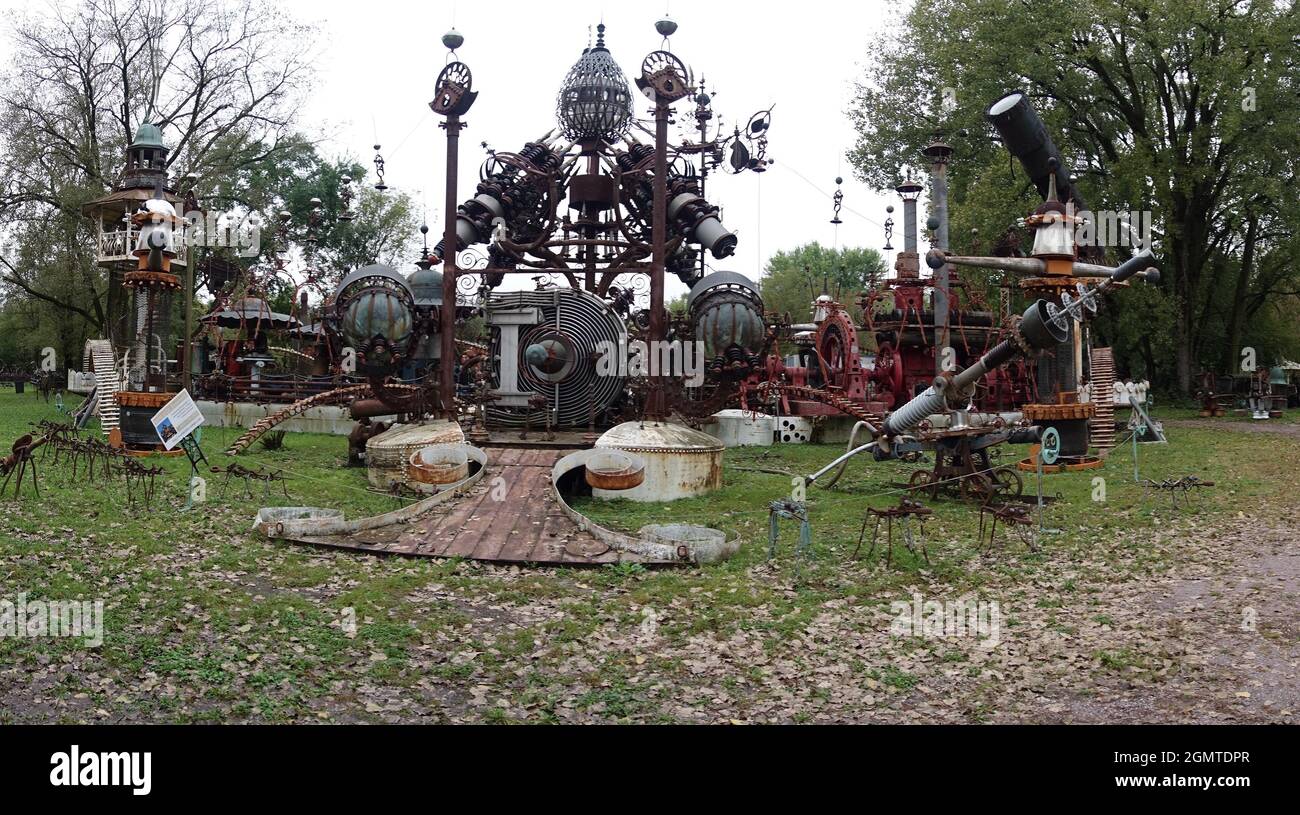 Forevertron del Dott. Evermor Foto Stock