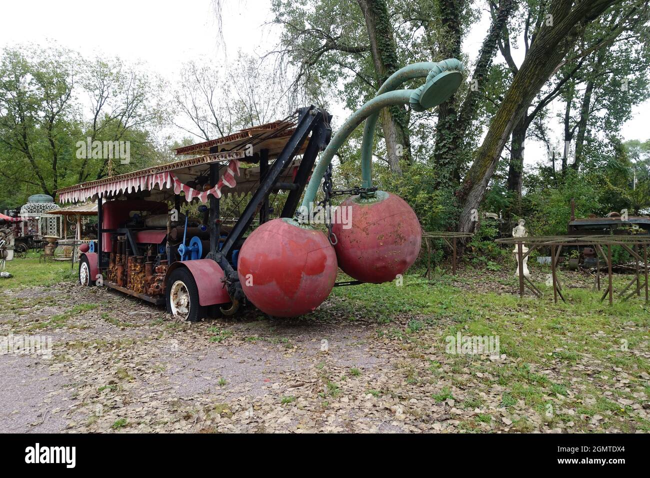 Forevertron del Dott. Evermor Foto Stock
