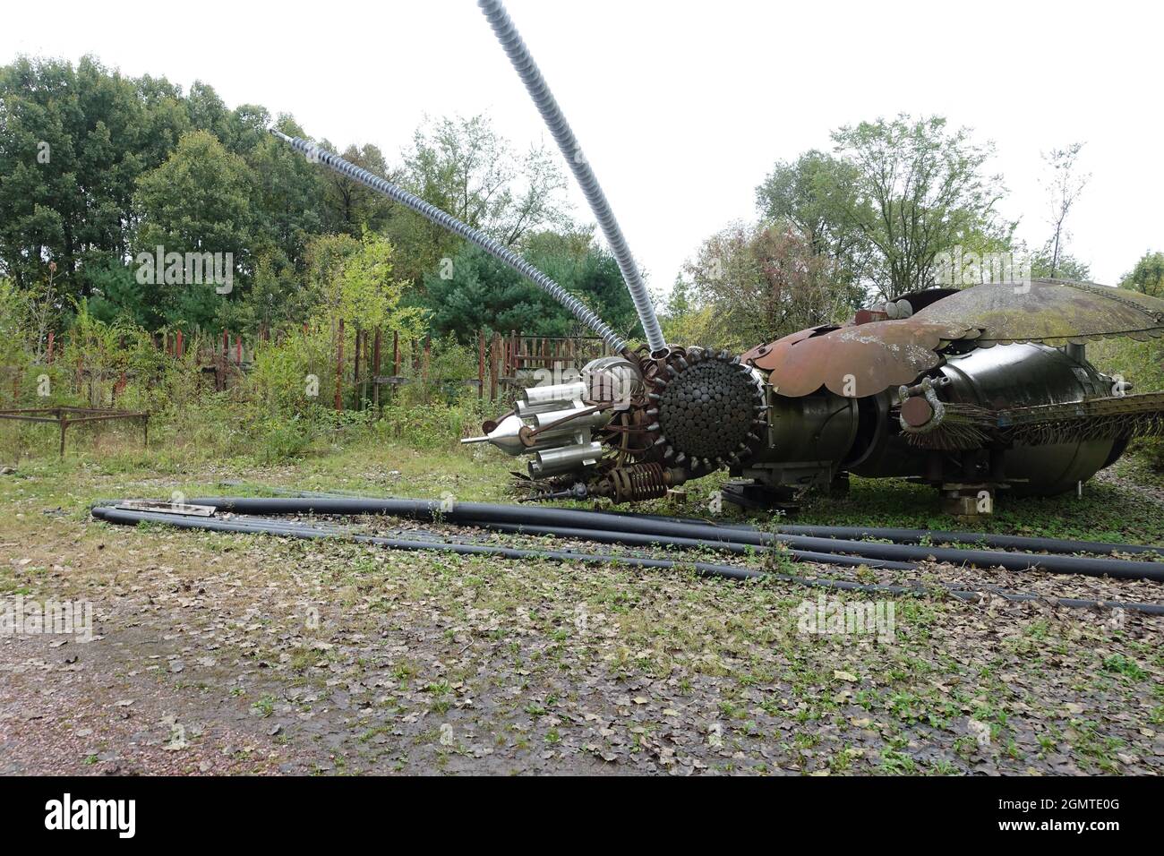 Forevertron del Dott. Evermor Foto Stock