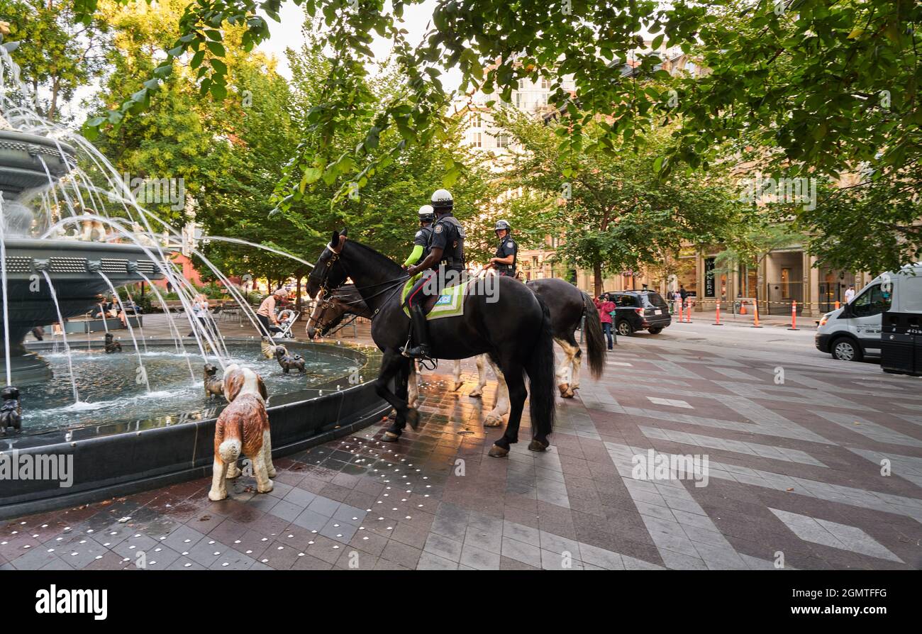 Berczy Park Claude Cormier CCxA Foto Stock