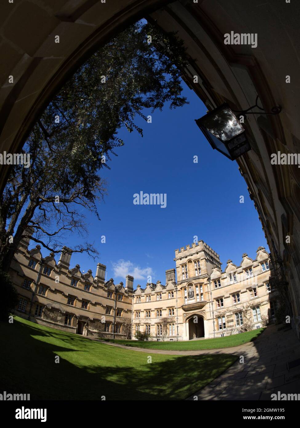 University College ha la pretesa di essere il più antico college della Oxford University, essendo stato fondato nel 1249 da William of Durham. I suoi famosi ex alunni Foto Stock