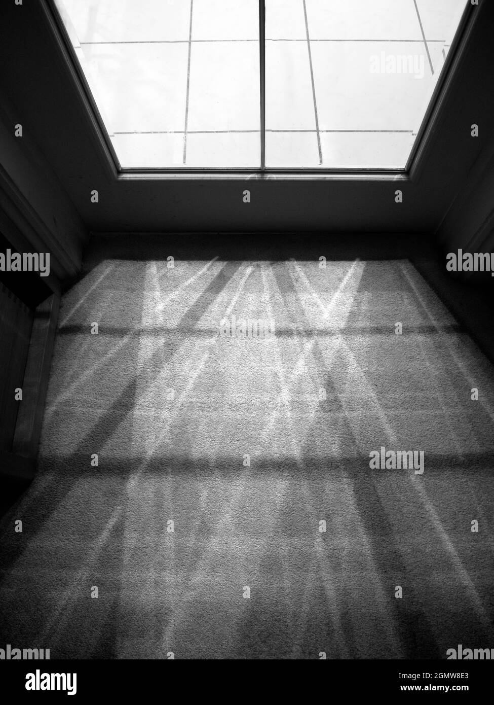 Radley Village, Inghilterra - 3 novembre 2019; Abstract bellezza può essere visto ovunque, se lo cercate. Anche a casa tua. Ecco un esempio singolare Foto Stock