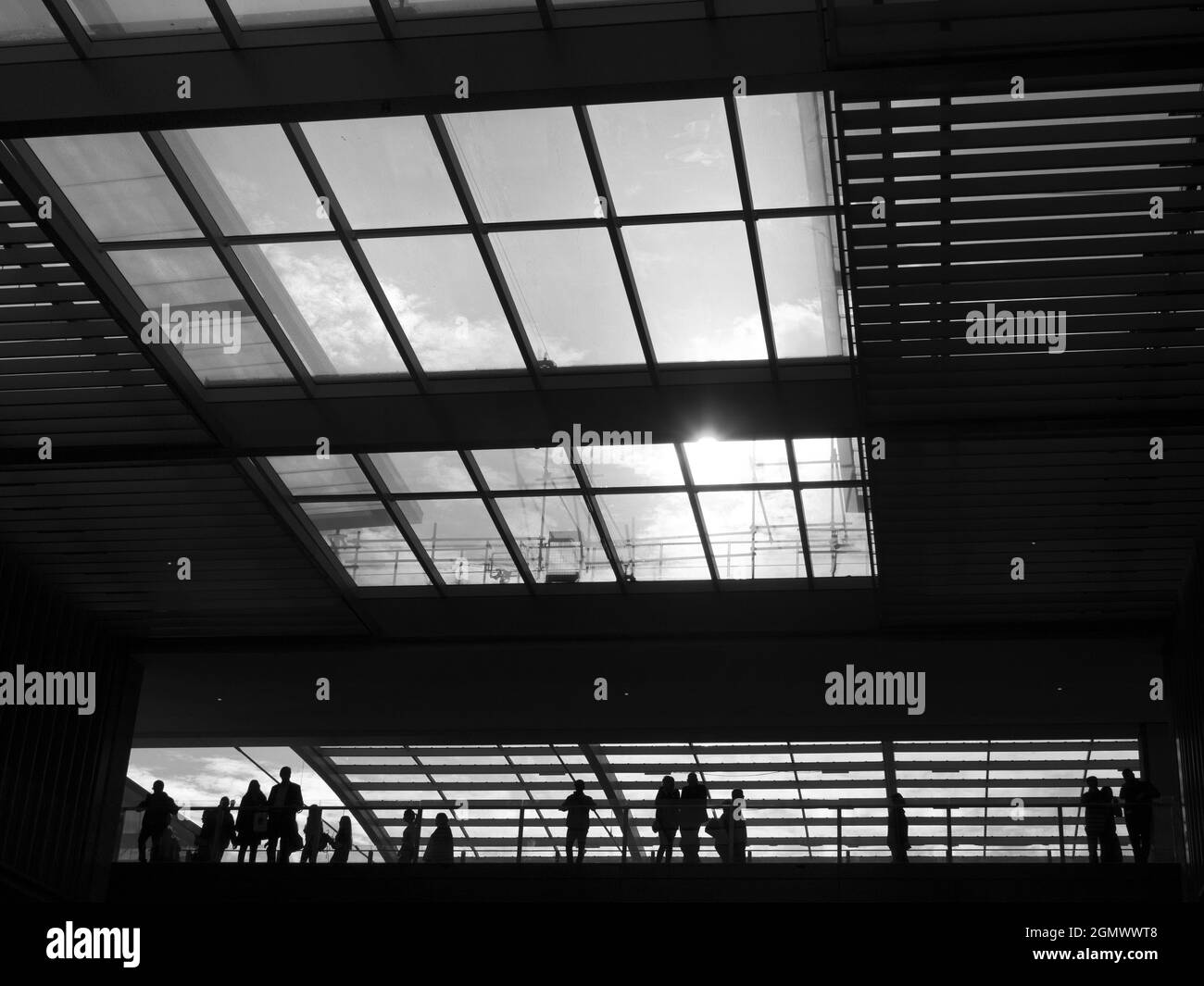 Oxford, Inghilterra - 25 Ottobre 2017 Westgate è una nuova area commerciale nel centro di Oxford. Ha aperto il 24 ottobre 2017. Si trova dove il mediale Foto Stock