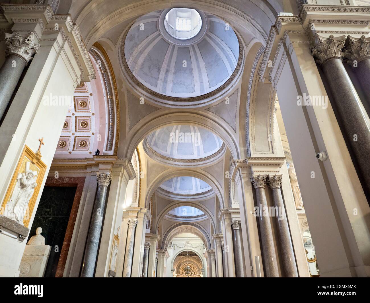 Palermo, Sicilia, Italia - 23 Settembre 2019 l'estesa Cattedrale di Palermo in Sicilia è un po' una chimera architettonica, composta da molte parti fi Foto Stock