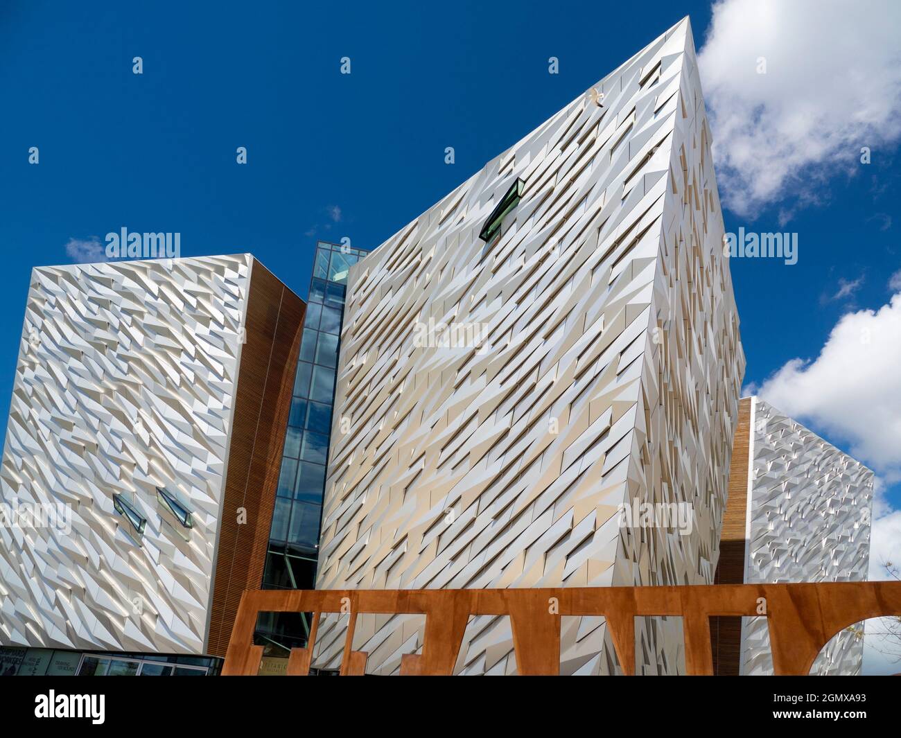 Belfast, Irlanda del Nord - 10 giugno 2017 in Irlanda del Nord, sono riusciti a trasformare un disastro marittimo di fama mondiale in un'attrazione turistica Foto Stock