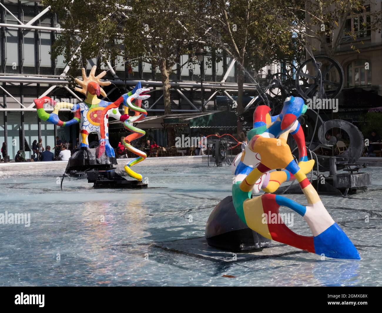 Parigi, Francia - 20 settembre 2018 Igor Stravinsky, il grande compositore russo del XX secolo, trascorse gran parte della sua vita creativa a Parigi. Posizionare Igor Foto Stock
