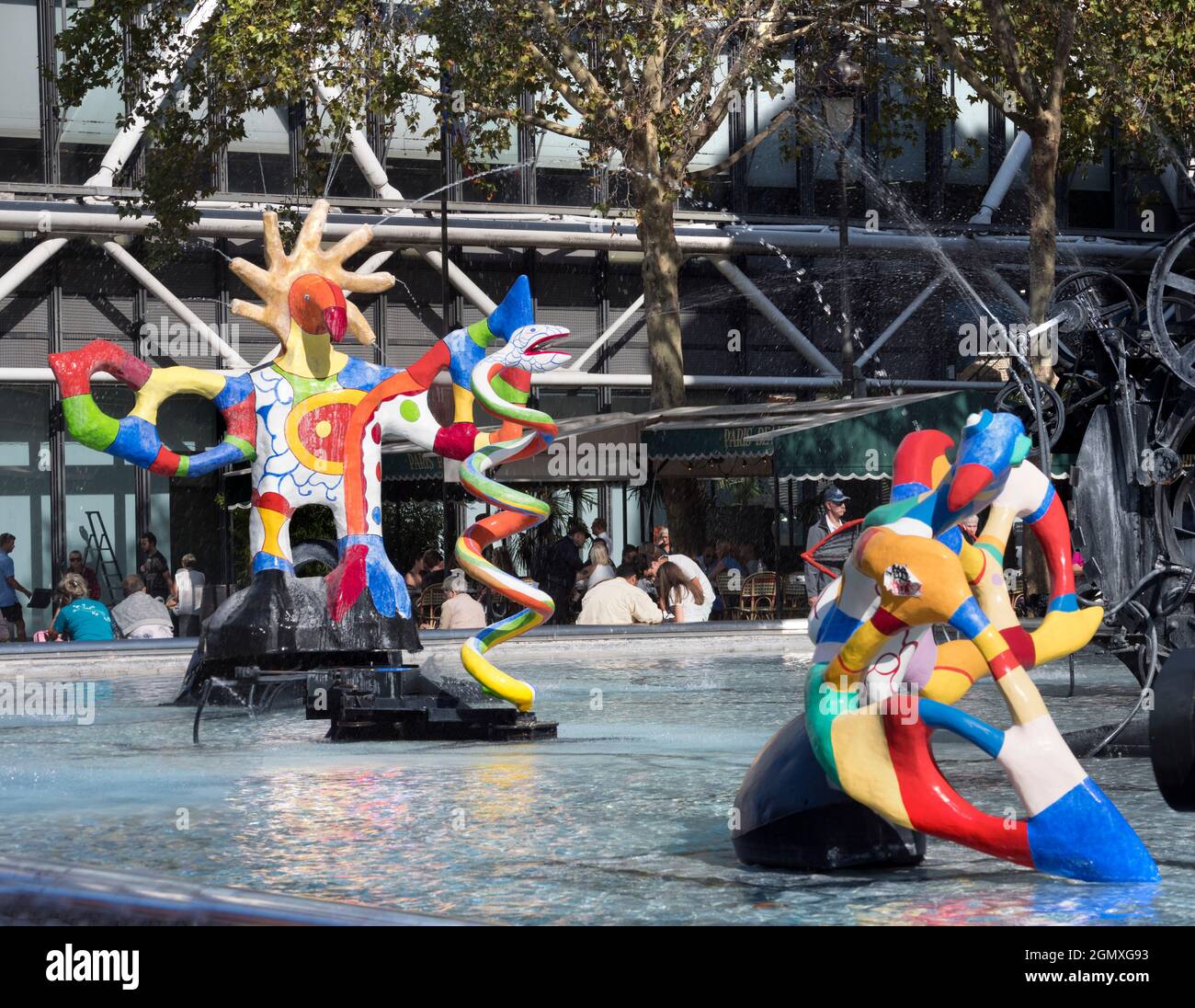 Parigi, Francia - 20 settembre 2018 Igor Stravinsky, il grande compositore russo del XX secolo, trascorse gran parte della sua vita creativa a Parigi. Posizionare Igor Foto Stock