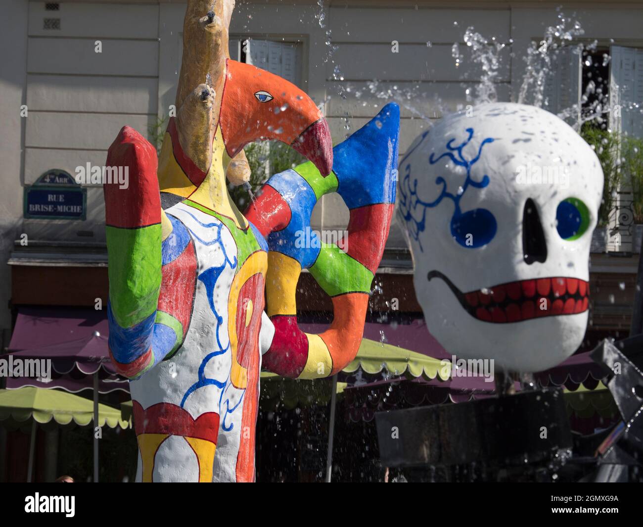 Parigi, Francia - 20 settembre 2018 Igor Stravinsky, il grande compositore russo del XX secolo, trascorse gran parte della sua vita creativa a Parigi. Posizionare Igor Foto Stock