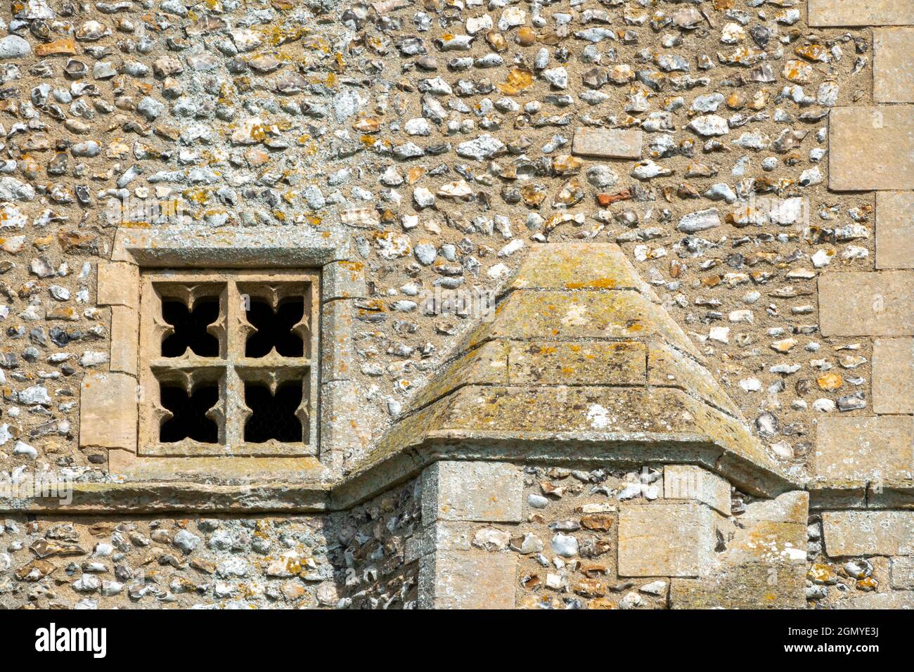 St Peter's Church, Dunton, Norfolk, Inghilterra, Regno Unito Foto Stock