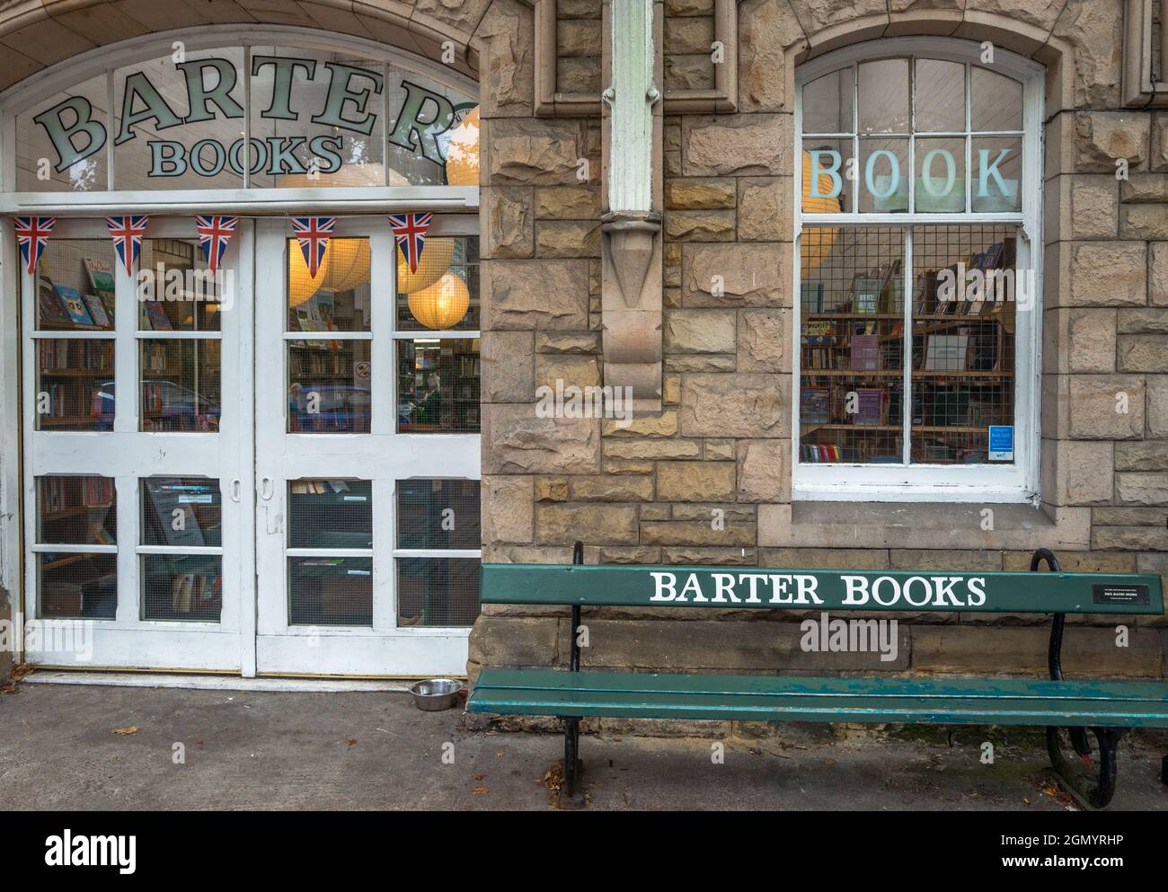 Il secondo negozio di libri Barter Books, Alnwick, Northumberland. Foto Stock