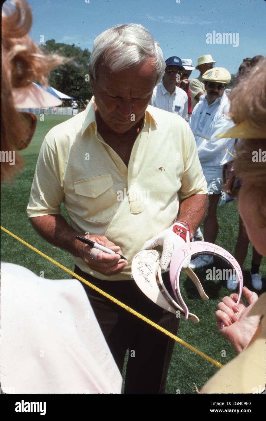 ©1989 Arnold Palmer alle Leggende del Golf, Austin Foto Stock