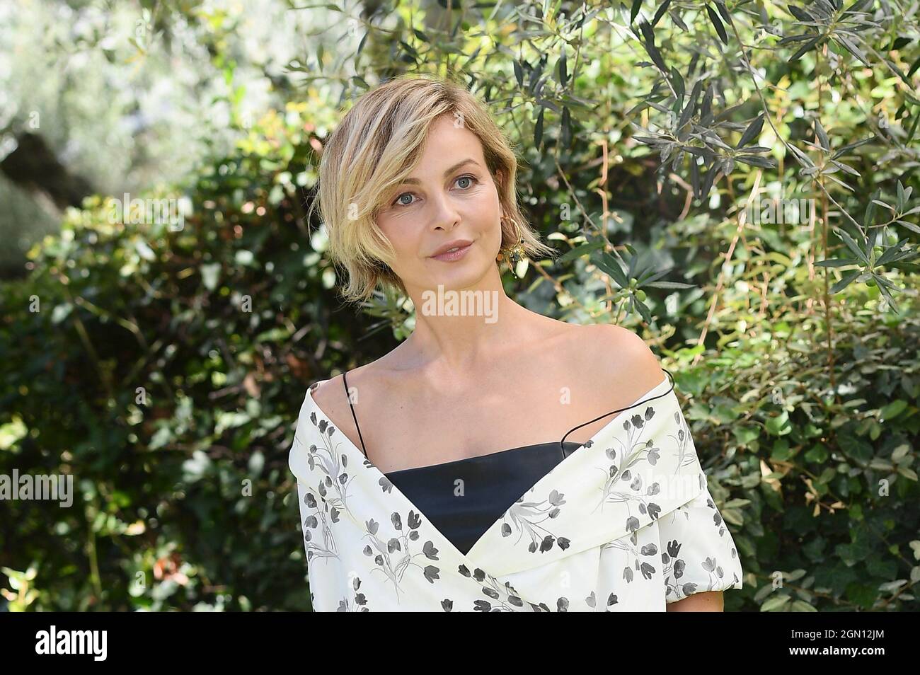 Roma, Italia. 21 settembre 2021. Violante Placido alla fotocellula della fiction Rai fino all'ultimo tempo respiro presso la sede Rai in Viale Mazzini. Credit: SOPA Images Limited/Alamy Live News Foto Stock