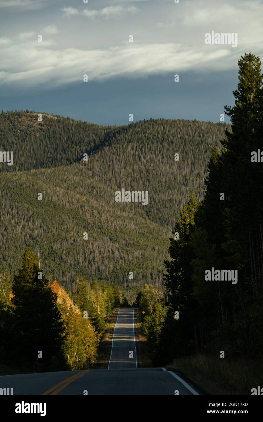 Montagne rocciose: Serie di settembre Foto Stock