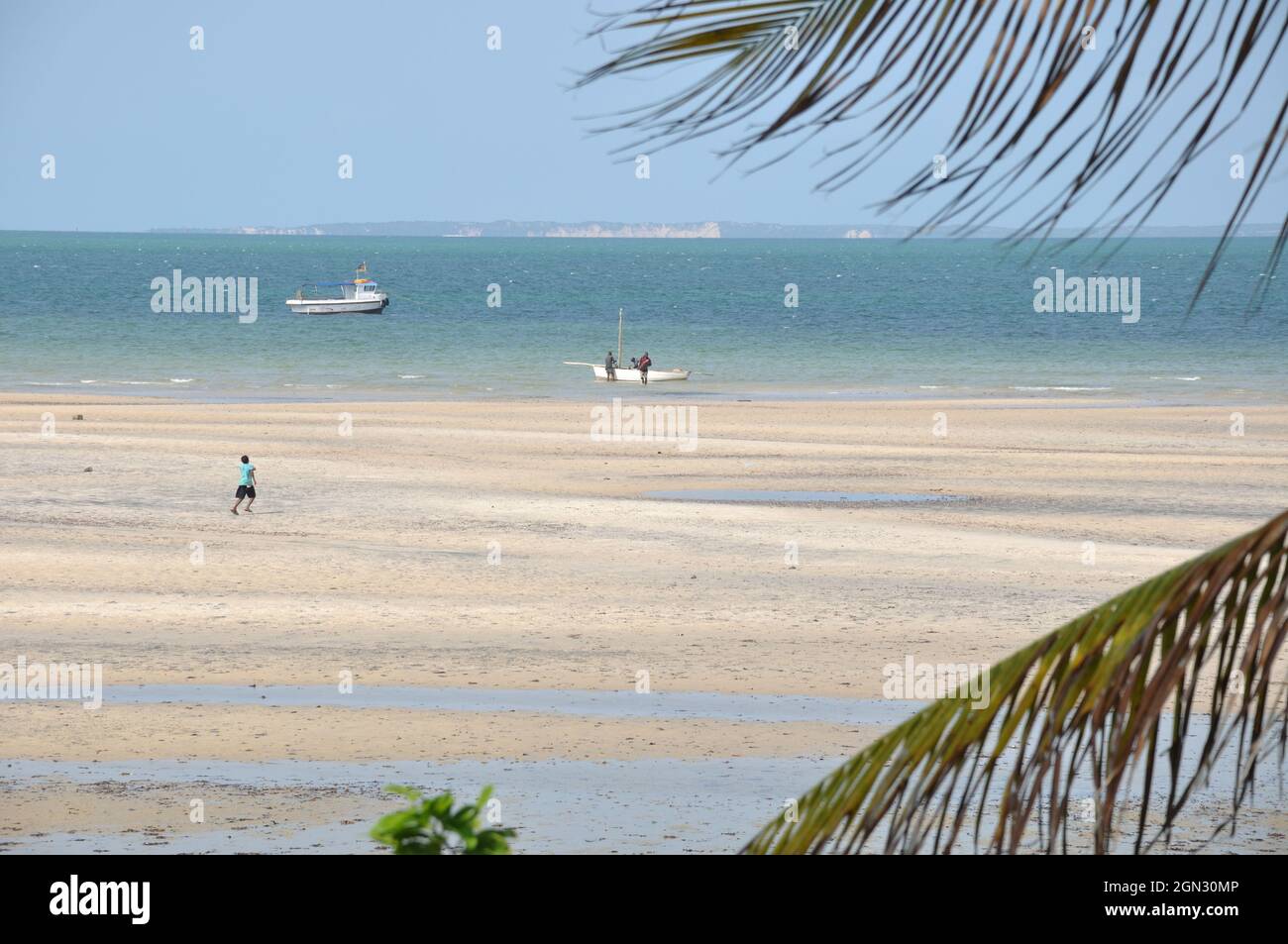 Costa di Inhambane, Vilanculos, Mozambico Foto Stock