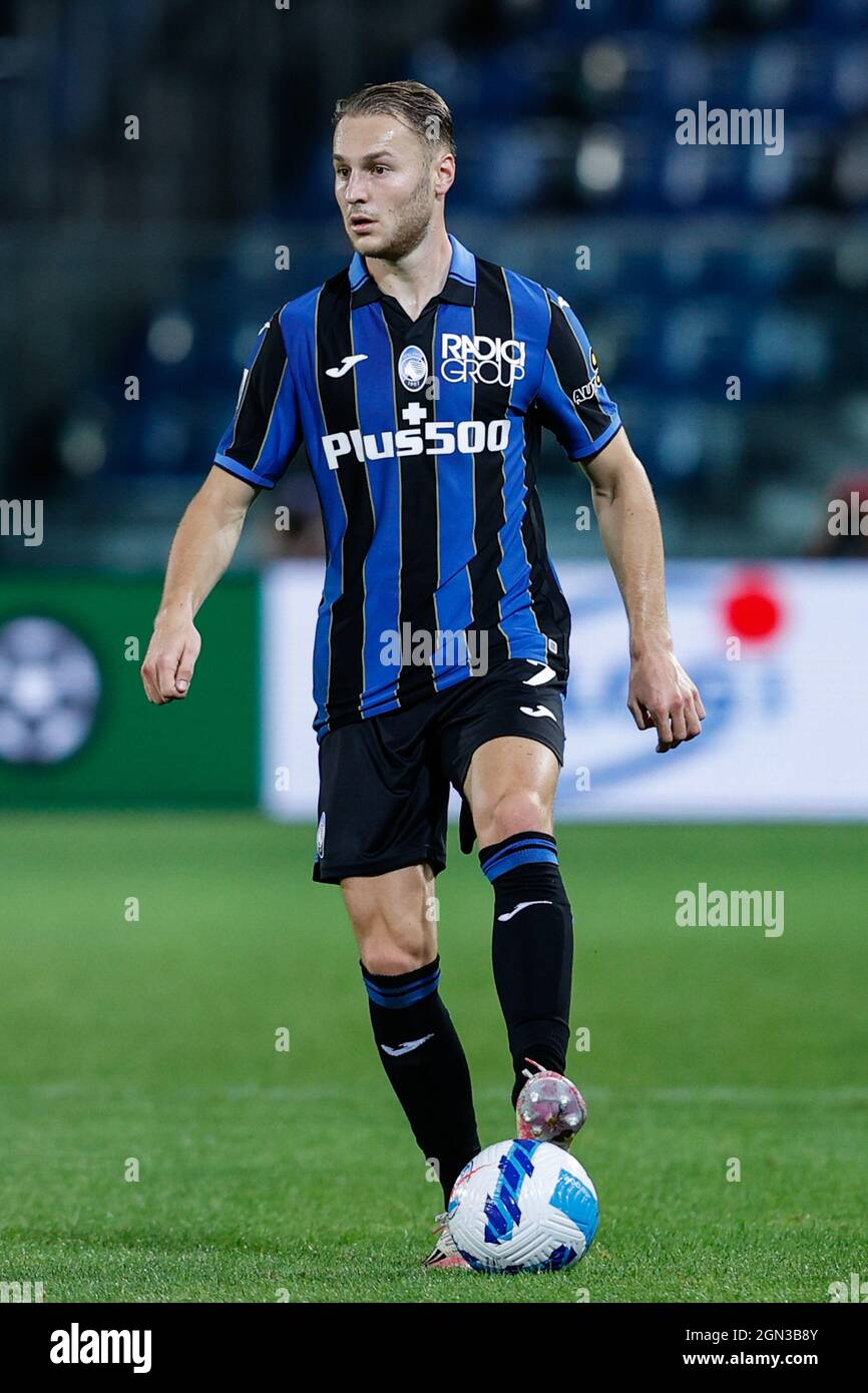 Gewiss Stadium, Bergamo, Italia, 21 settembre 2021, Teun Koopmeiners (Atalanta Bergamasca Calcio) in azione durante Atalanta BC vs US Sassuolo - Ital Foto Stock