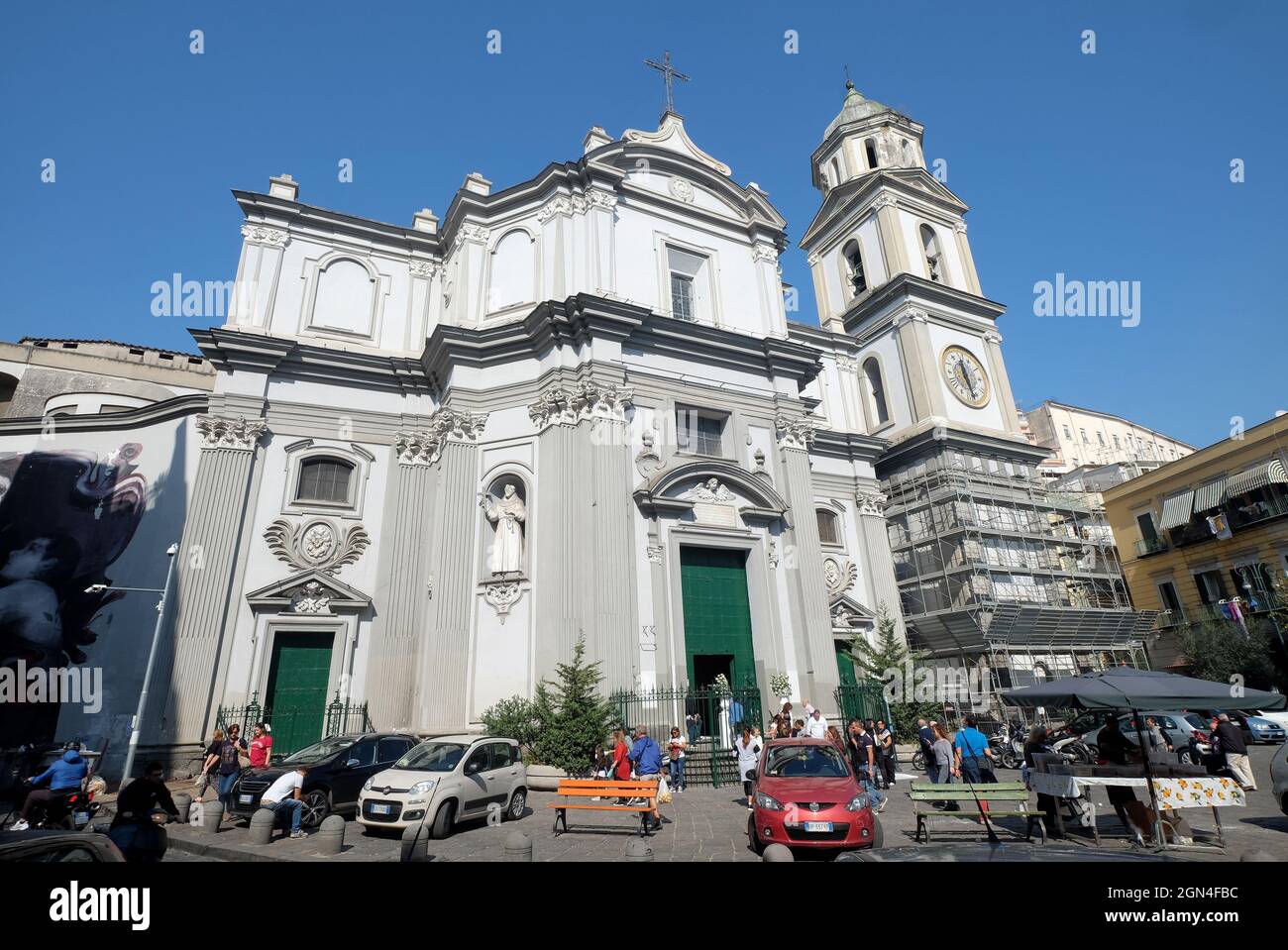 Basilica di Santa Maria della Sanità, Napoli, Campania, italia Foto stock -  Alamy