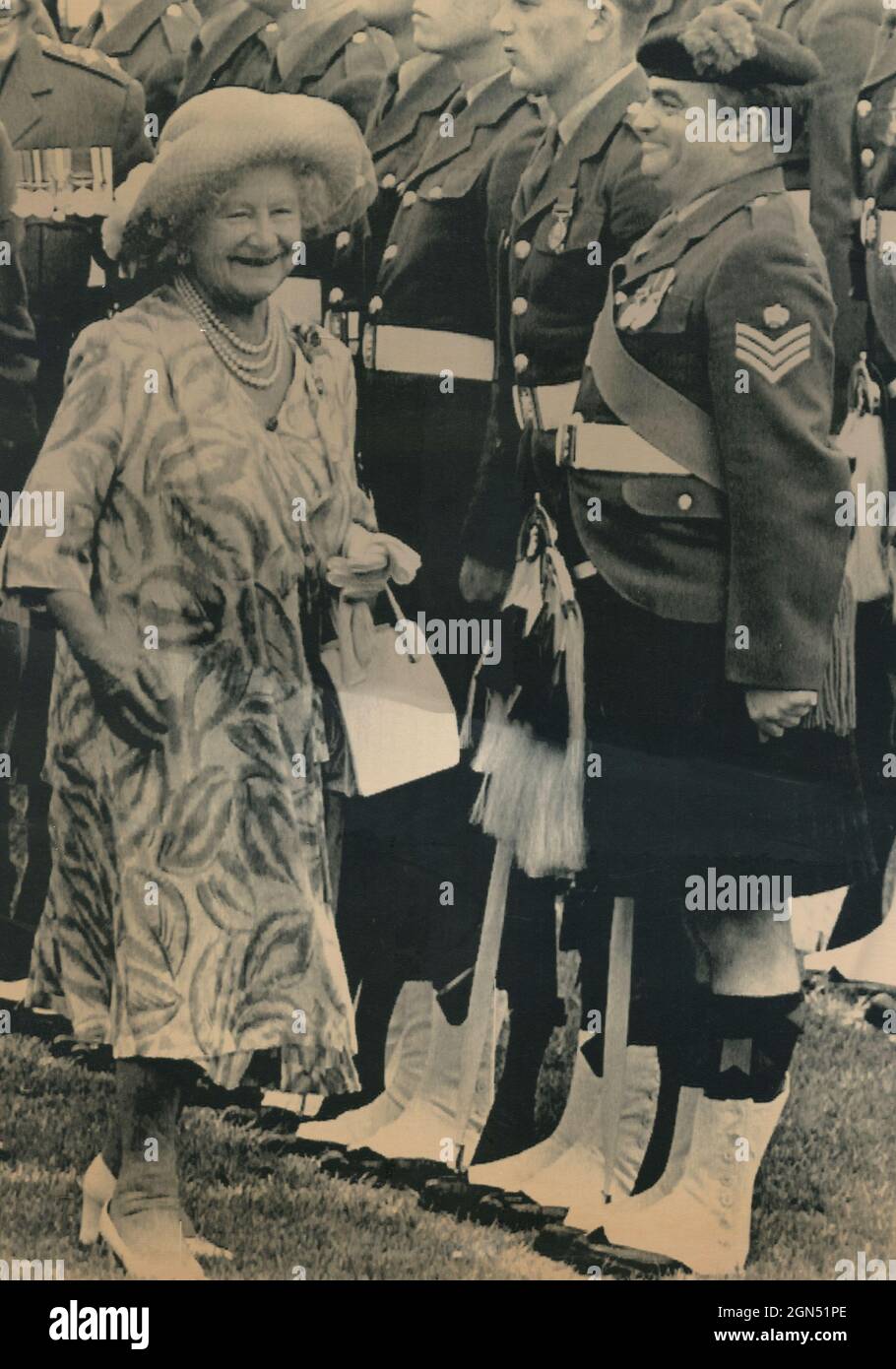 Regina britannica Madre Elizabeth Angela Marguerite Bowes-Lyon, UK 1989, UK Foto Stock