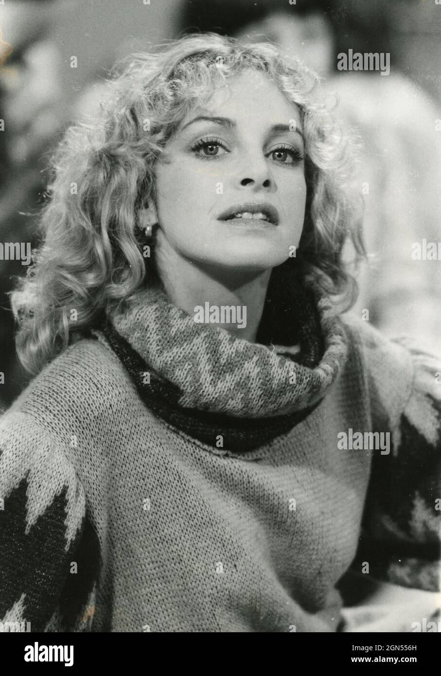 Sydne Roma, attrice statunitense-italiana, anni '70 Foto Stock