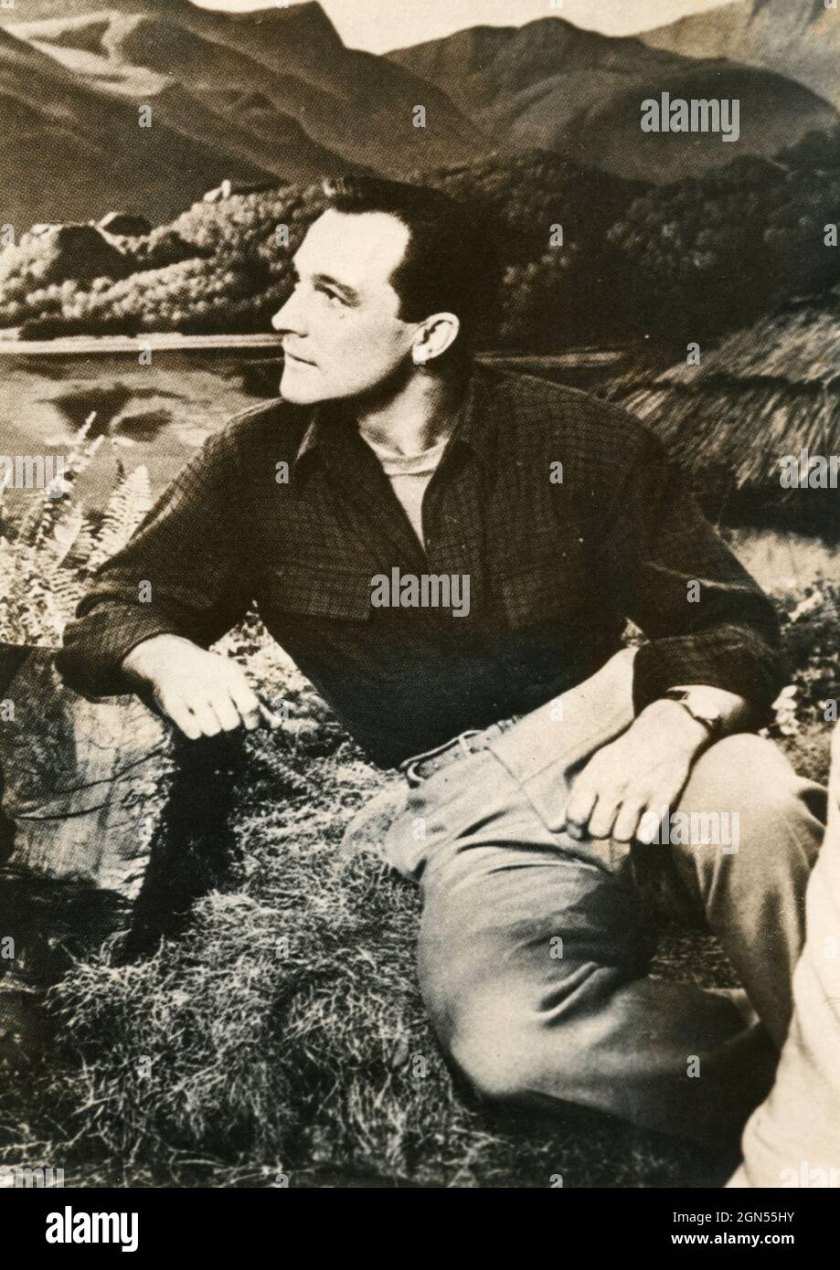 L'attore americano gene Kelly nel film Brigadoon, 1954 Foto Stock