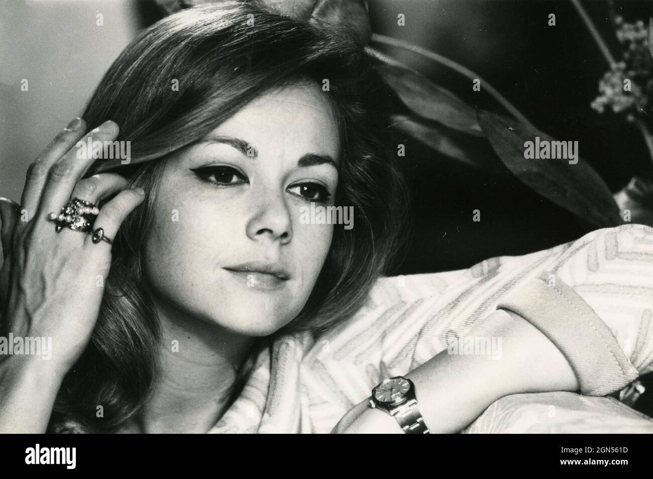 Lorella De Luca, 1970 Foto Stock