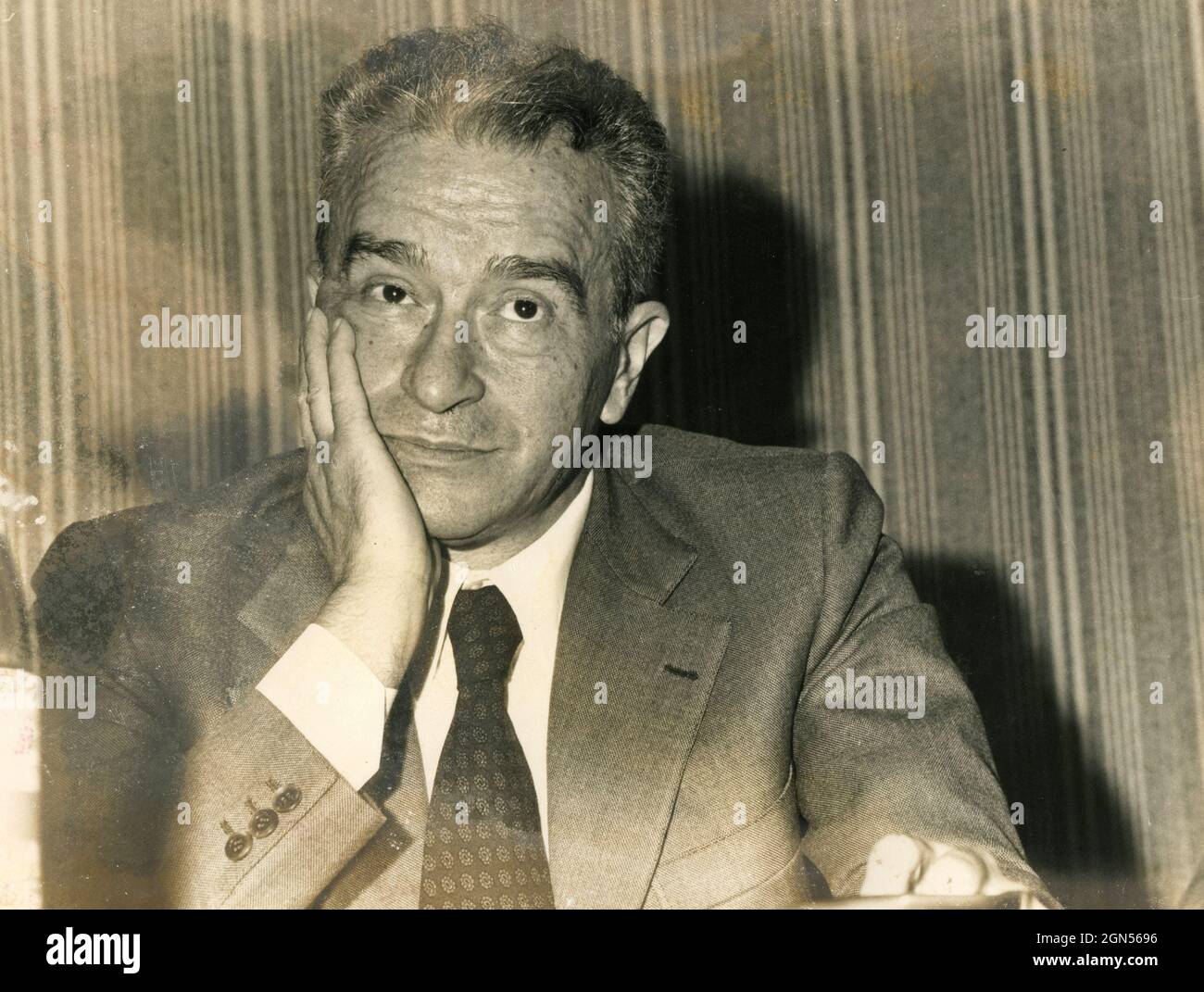 Il politico italiano Pietro Ingrao, 1979 Foto Stock