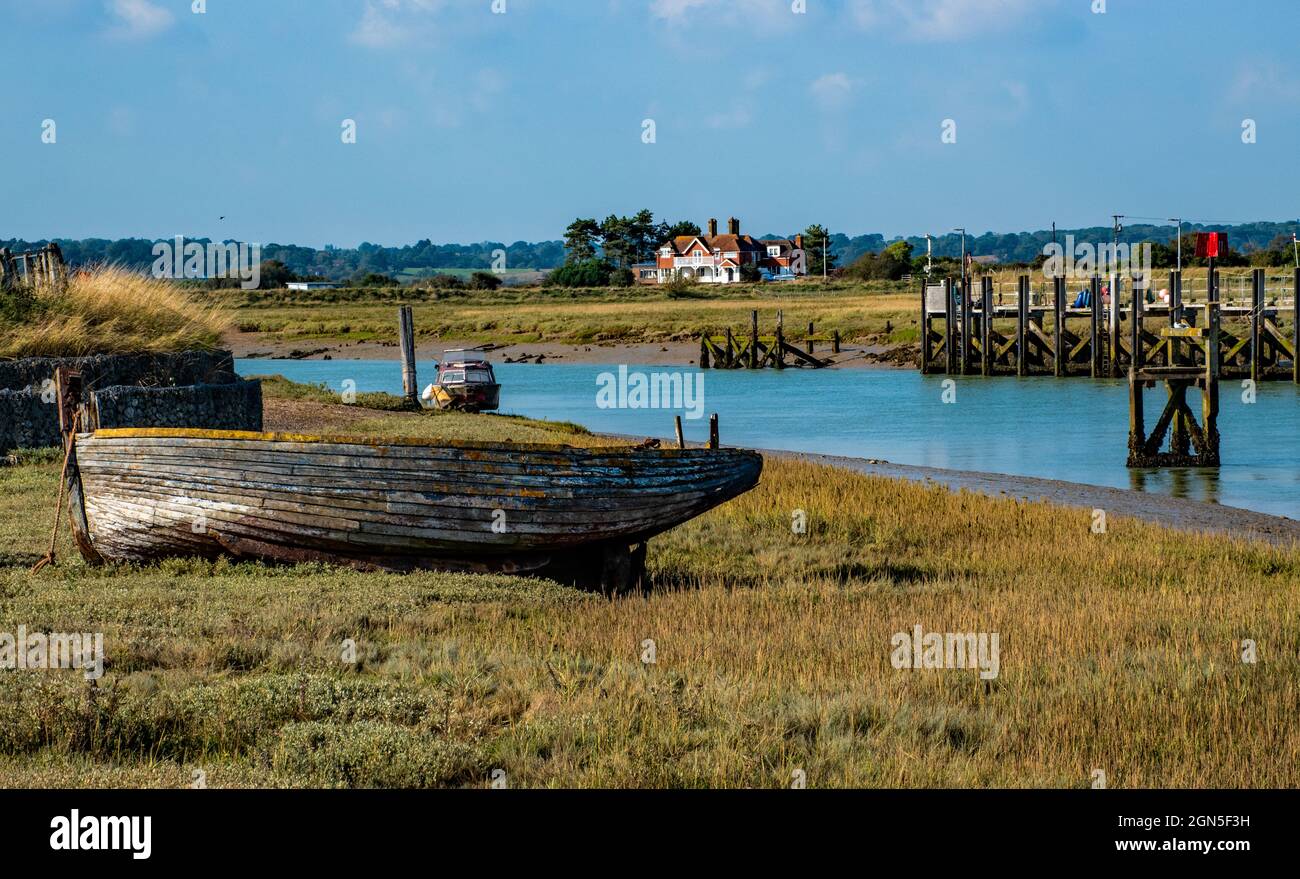 Riserva naturale di Rye, East Sussex, Regno Unito. Foto Stock