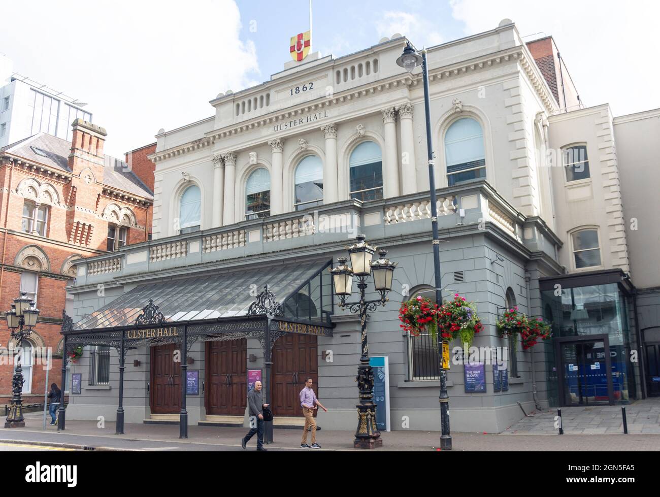 Ulster Hall, Bedford Street, Belfast City Centre, City of Belfast, Northern Ireland, Regno Unito Foto Stock