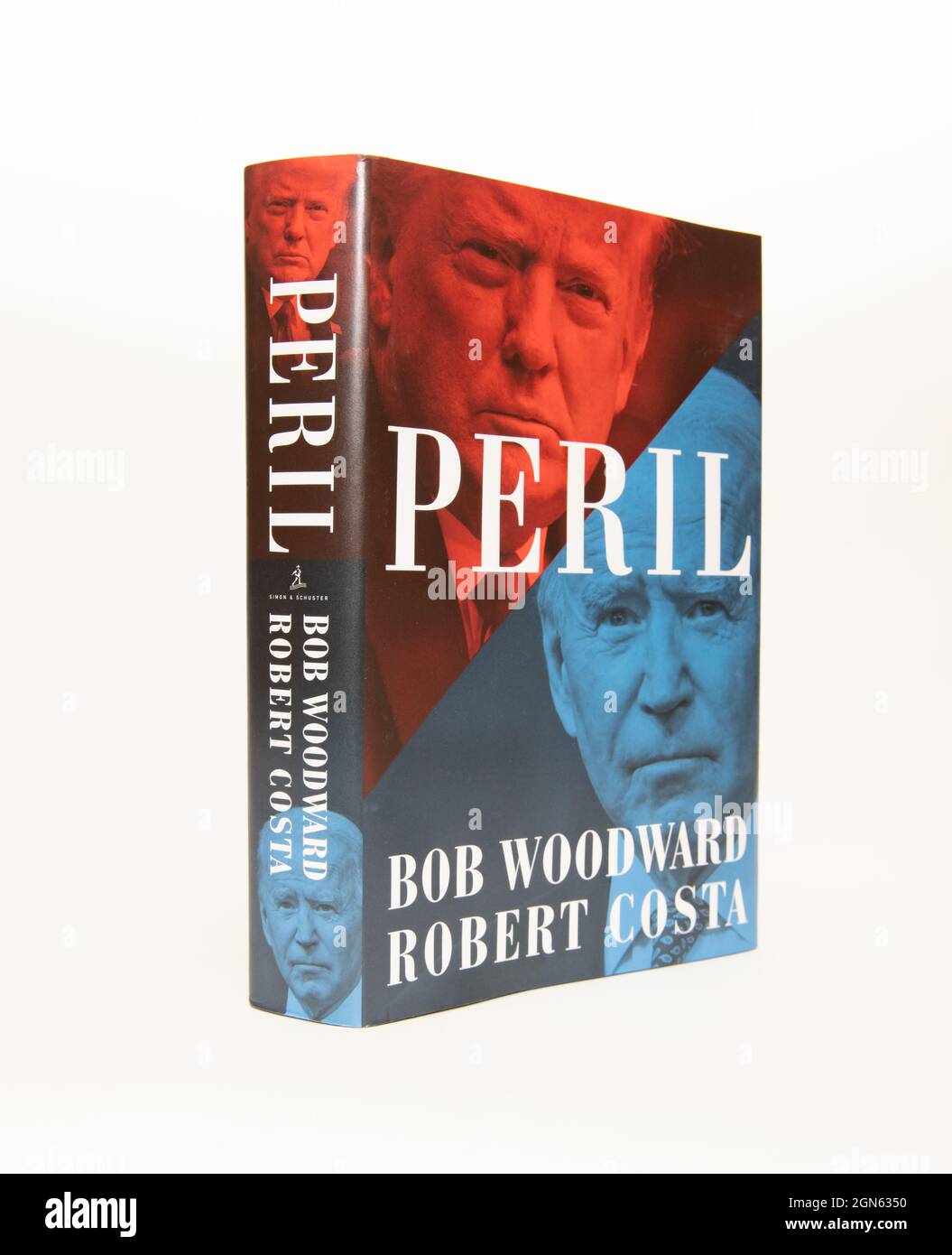 Peril, un libro di Bob Woodward e Robert Costa, sulle elezioni americane del 2020 e sulla transizione dalla presidenza Trump alla presidenza Biden. Foto Stock