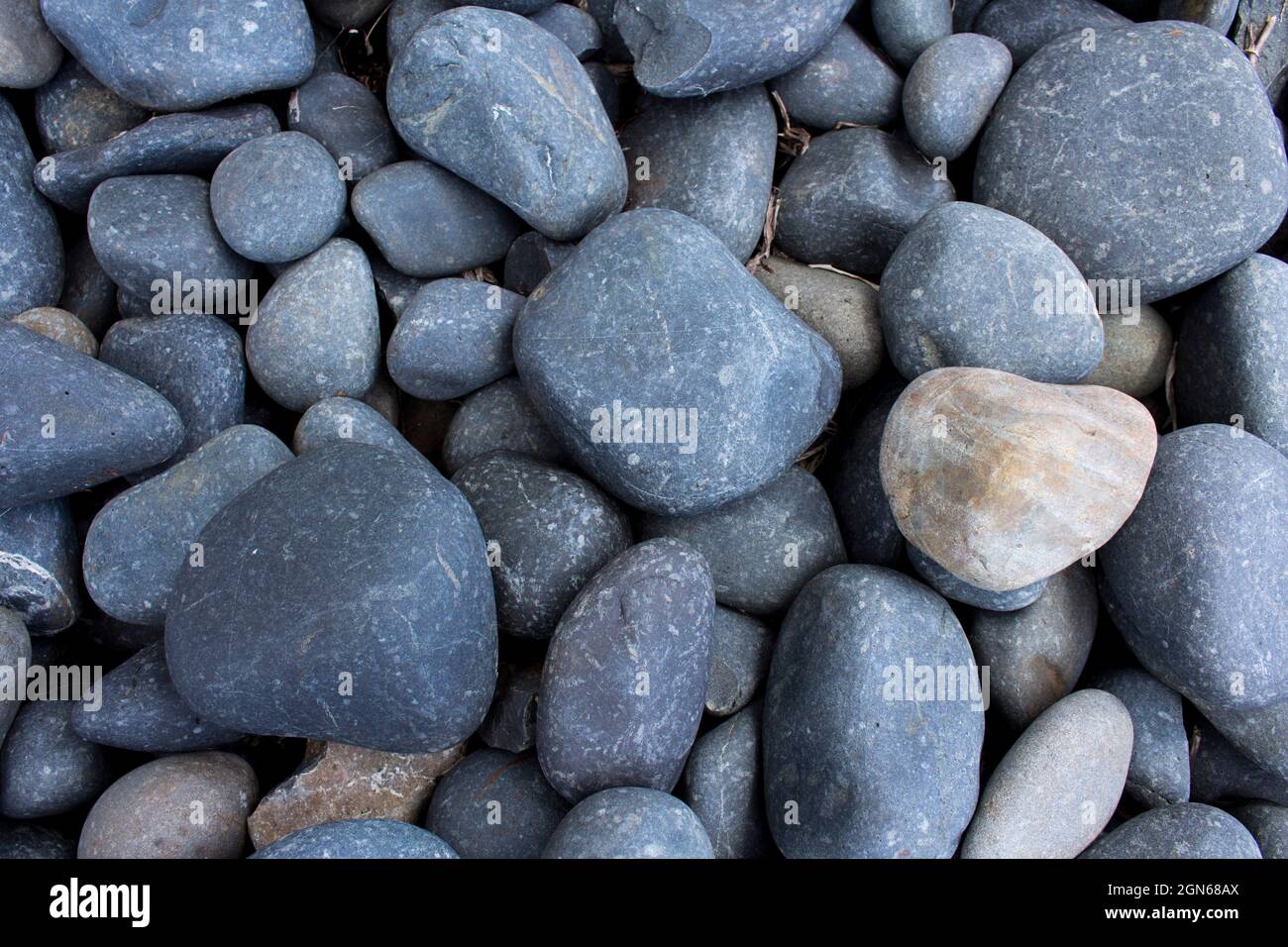 Texture blu grigio rocce sfondo Foto Stock