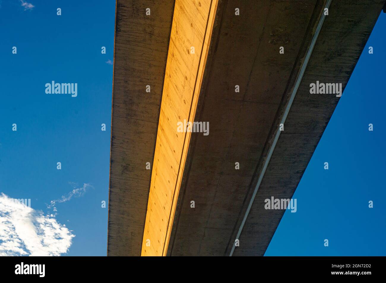 Ponte di cemento di Hong Kong Foto Stock