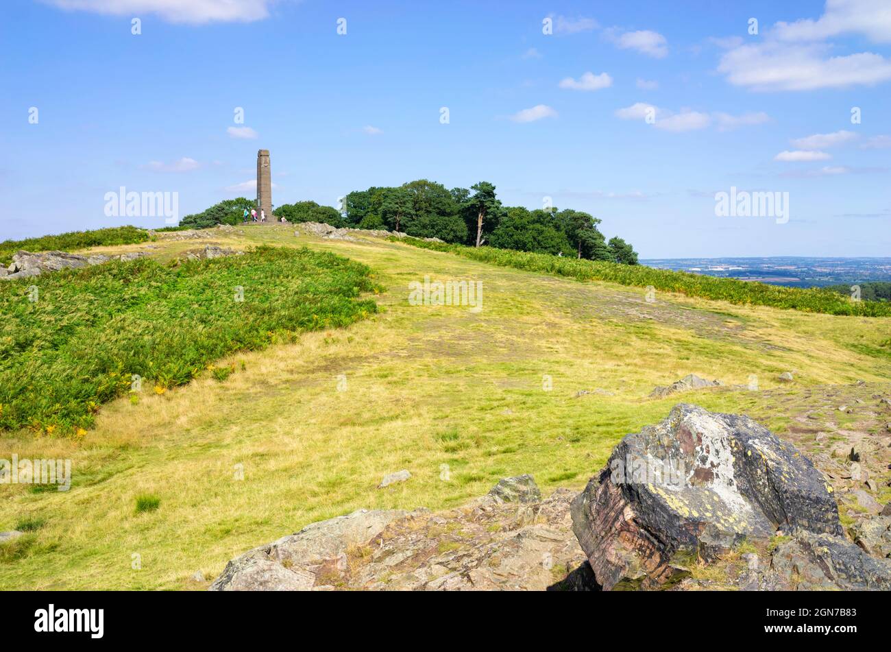 Yeomanry War Memorial Bradgate Park, Newtown Linford, Leicester Leicestershire East Midlands Inghilterra GB UK Europe Foto Stock