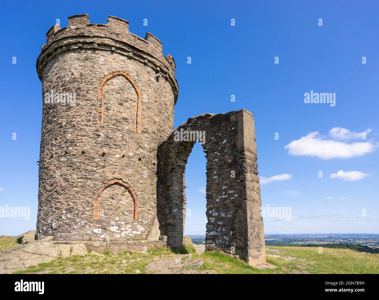 Old John Tower Bradgate Park, Newtown Linford, Leicester Leicestershire East Midlands Inghilterra GB UK Europe Foto Stock