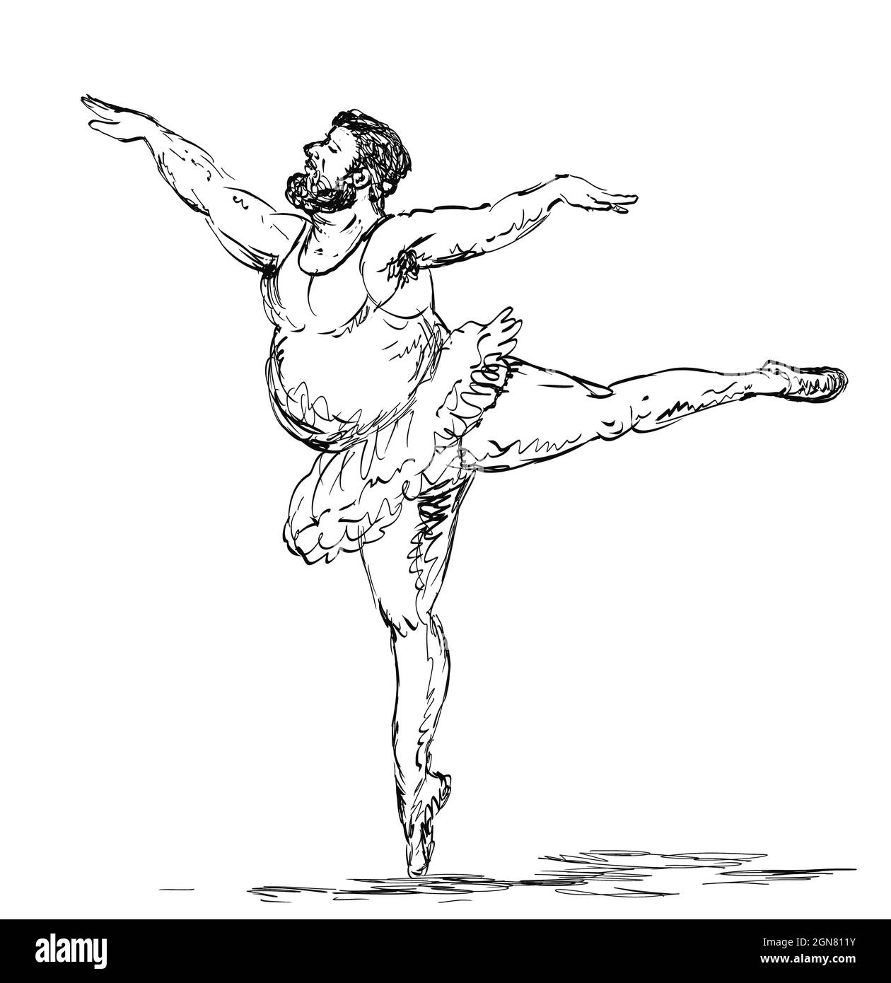 Disegno di ballerina immagini e fotografie stock ad alta risoluzione - Alamy