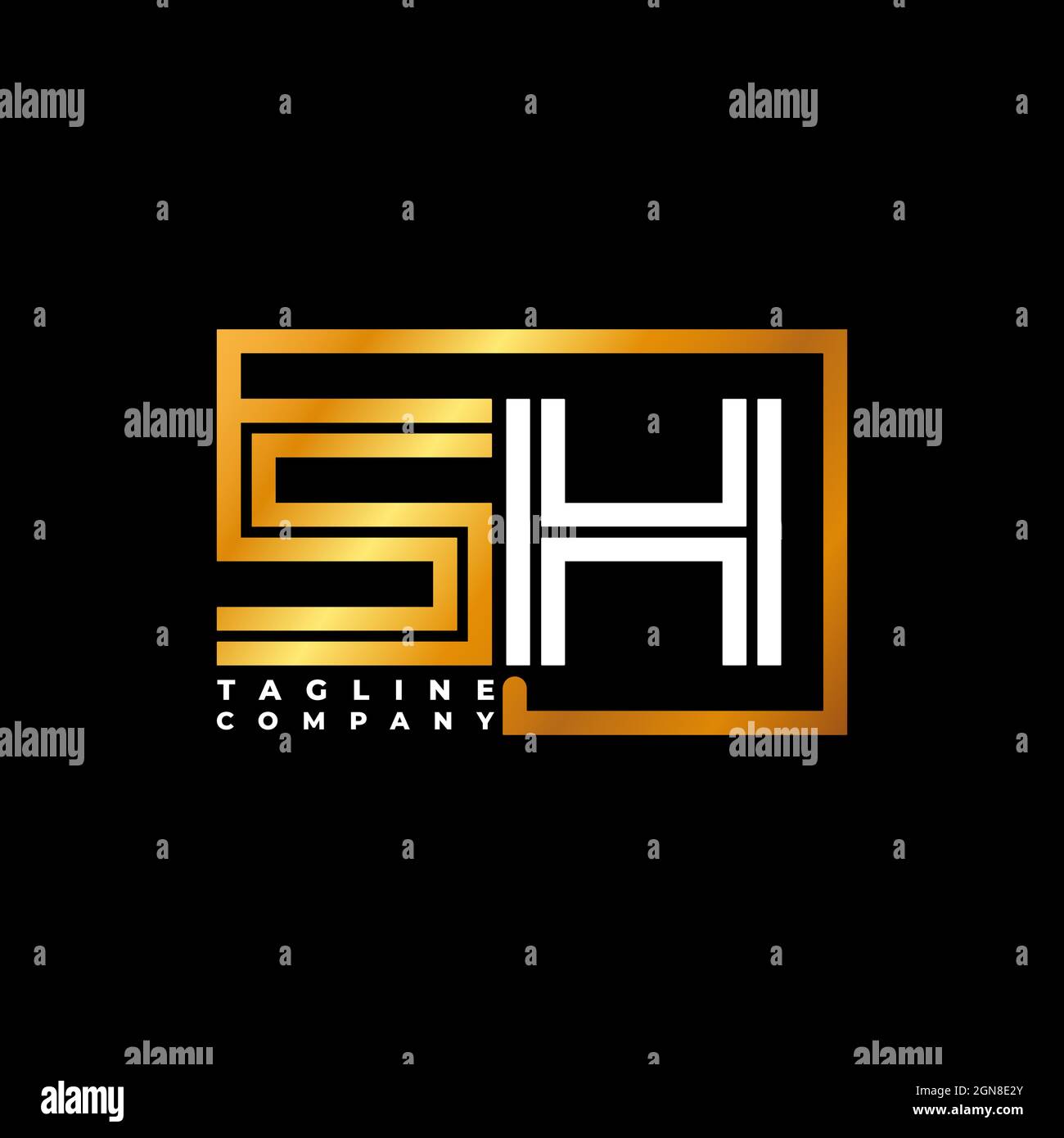 XR lettera del logo Fotografia geometrica vettore del modello di stile della forma della fotocamera Illustrazione Vettoriale