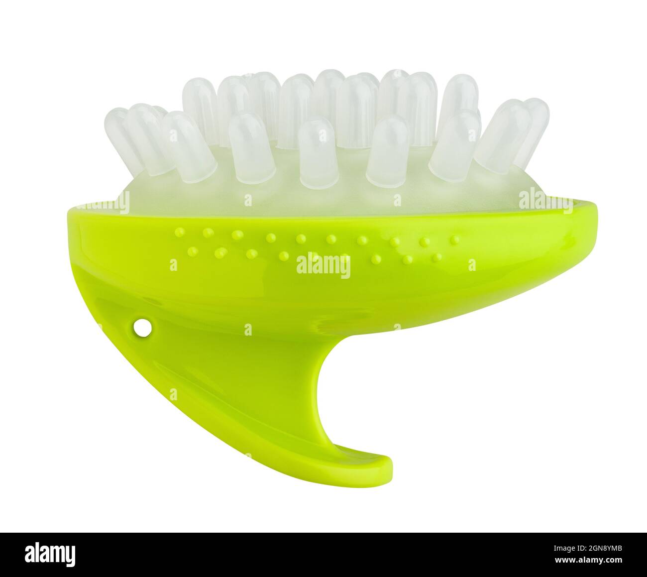 percorso utensile manuale massaggio isolato su bianco Foto Stock