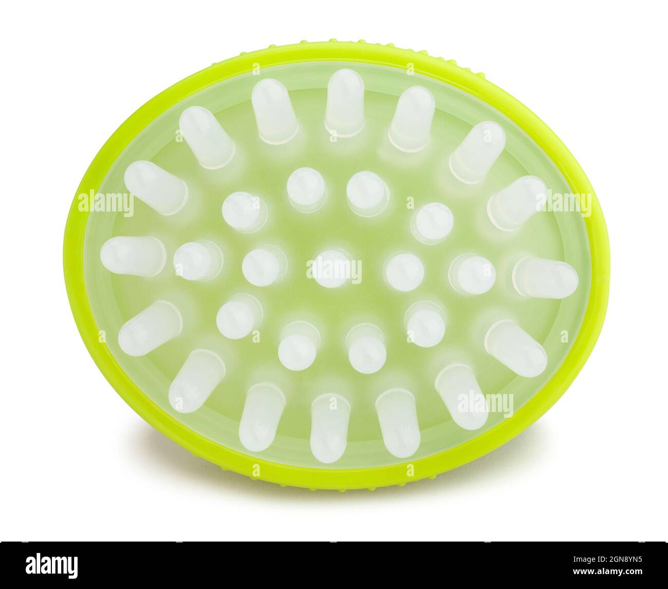 percorso utensile manuale massaggio isolato su bianco Foto Stock