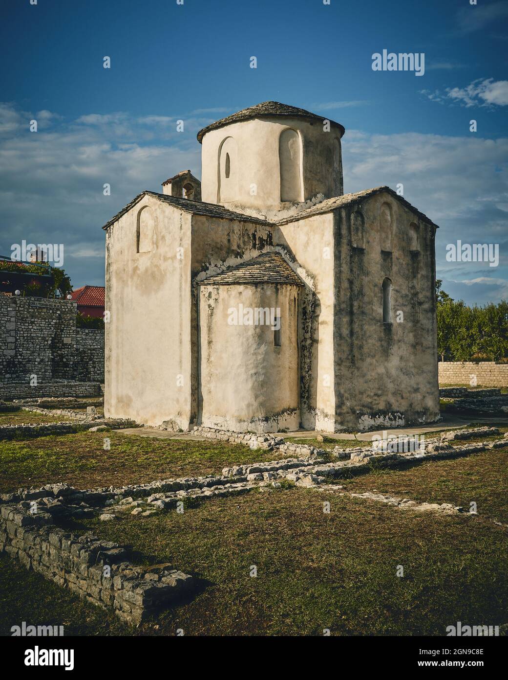 Cattedrale più piccola del mondo Nin Croazia, Zara. Foto di alta qualità  Foto stock - Alamy