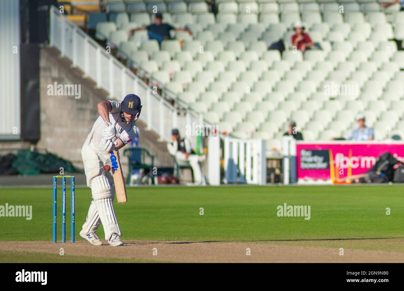 Warwickshire BAT Men's Cricket -County Championship Warwickshire / Somerset 4 giorni di gioco Foto Stock