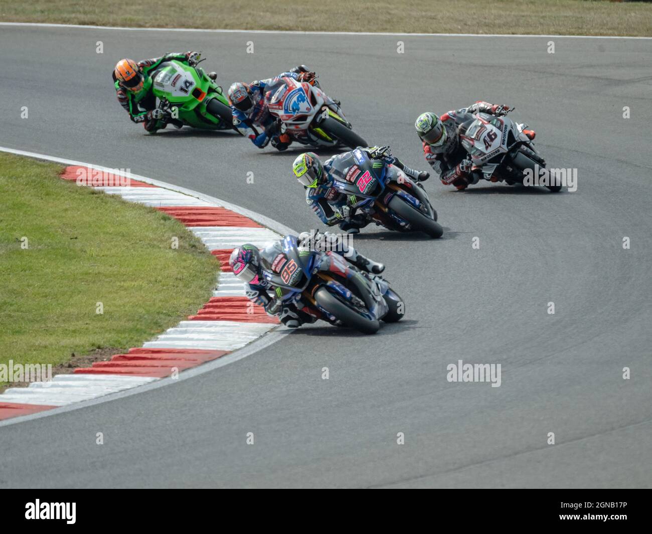 Campionati del mondo di Super Bike Foto Stock