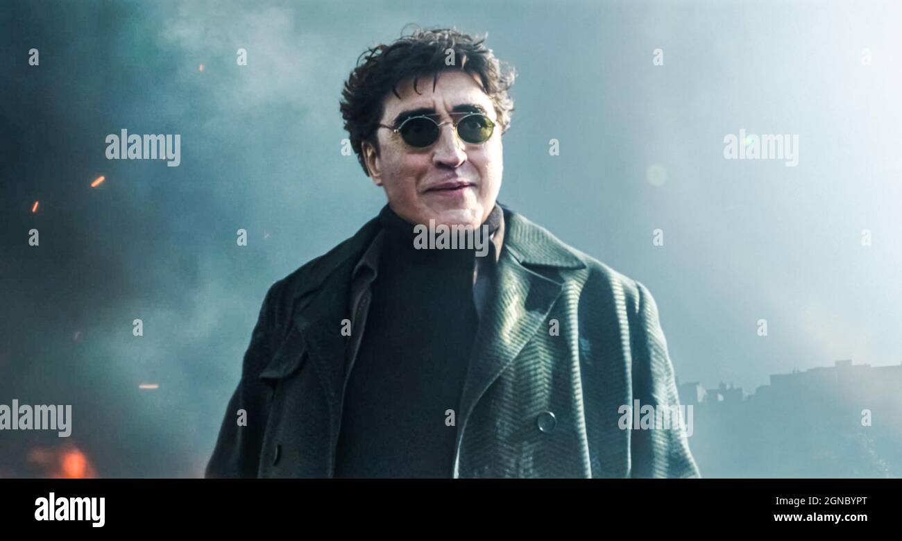 USA.Alfred Molina nel (C)Columbia Pictures nuovo film: Spider-Man: No Way  Home (2021). Trama: Per la prima volta nella storia cinematografica di  Spider-Man, il nostro amico eroe del quartiere è smascherato e non