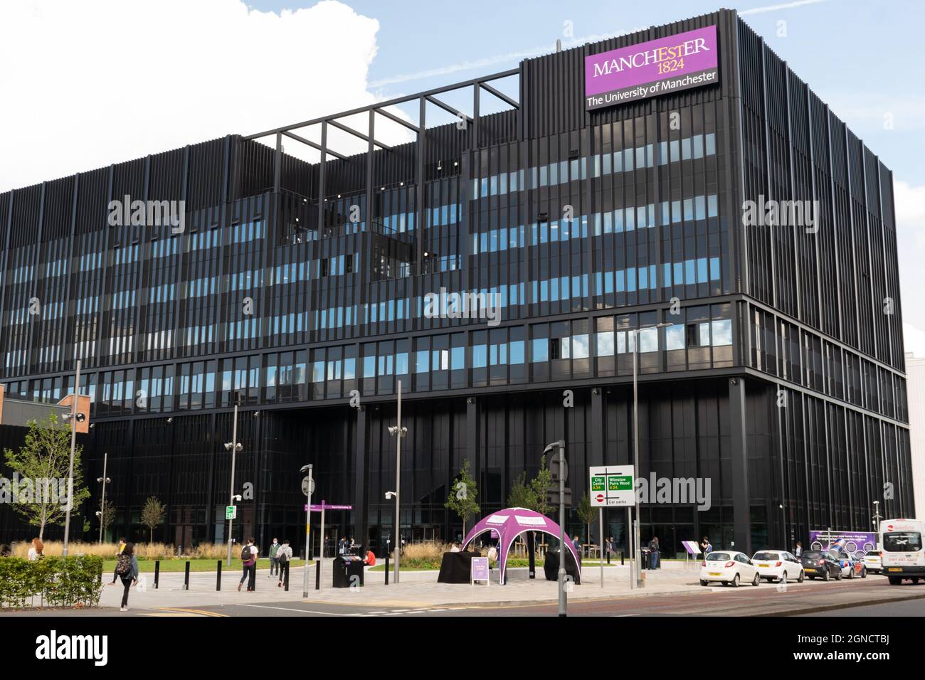 Manchester Engineering Campus Development MECD, Università di Manchester. Foto Stock