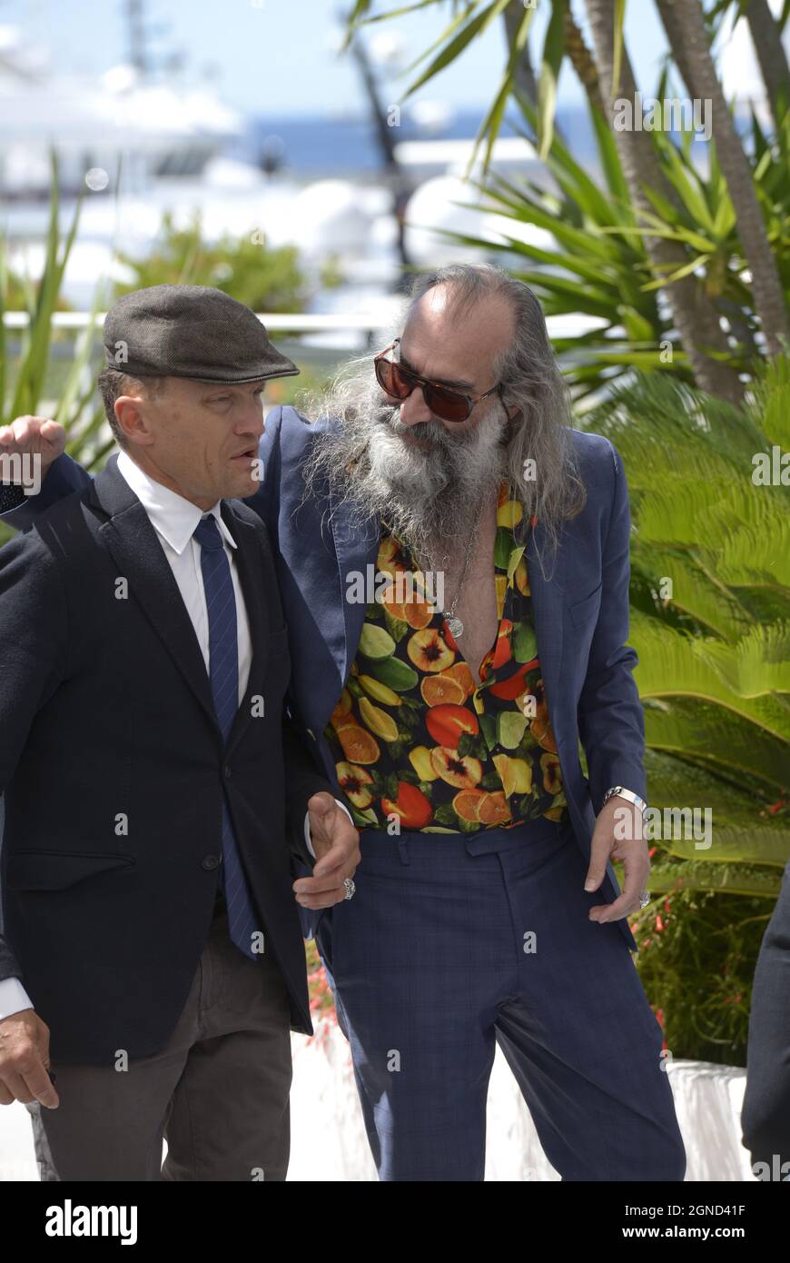 La Panthere des Neiges fotocall al 74th Cannes Film Festival 2021 Foto Stock