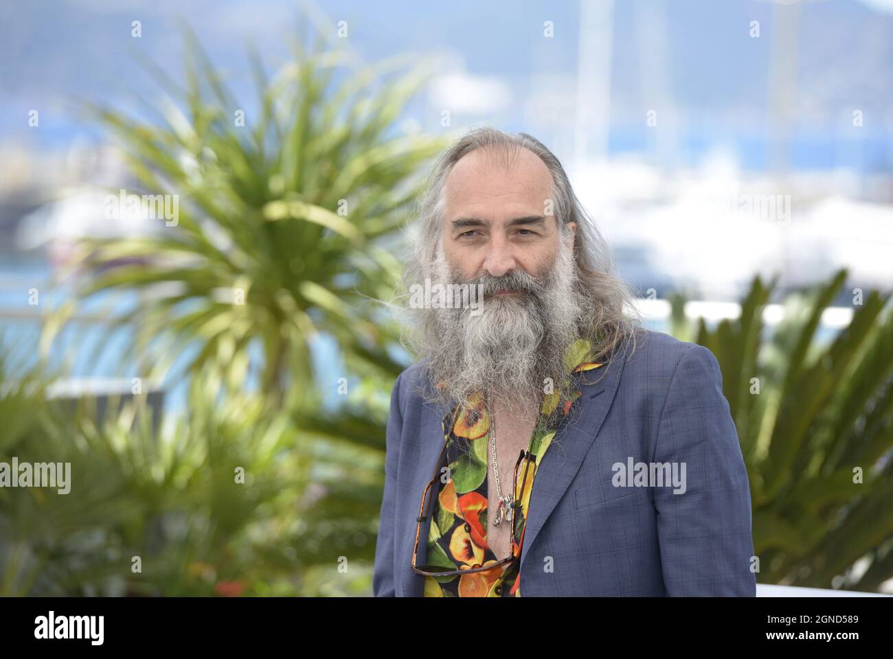 La Panthere des Neiges fotocall al 74th Cannes Film Festival 2021 Foto Stock