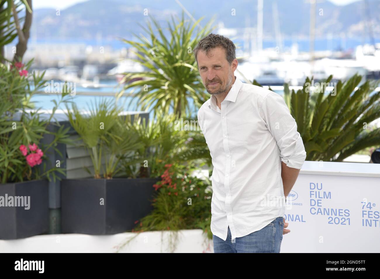 La Panthere des Neiges fotocall al 74th Cannes Film Festival 2021 Foto Stock