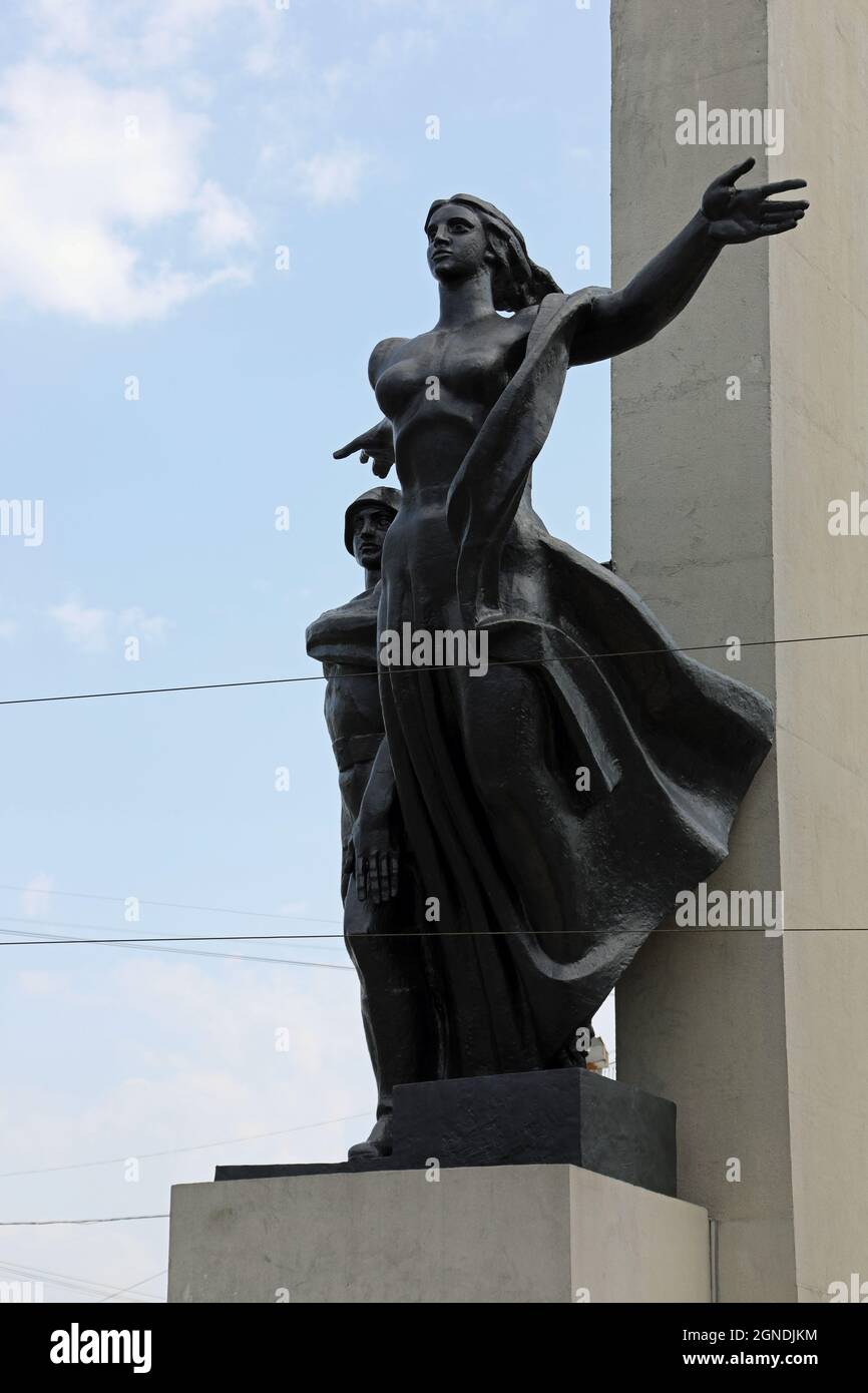 Monumento alla Liberazione a Chisinau Foto Stock