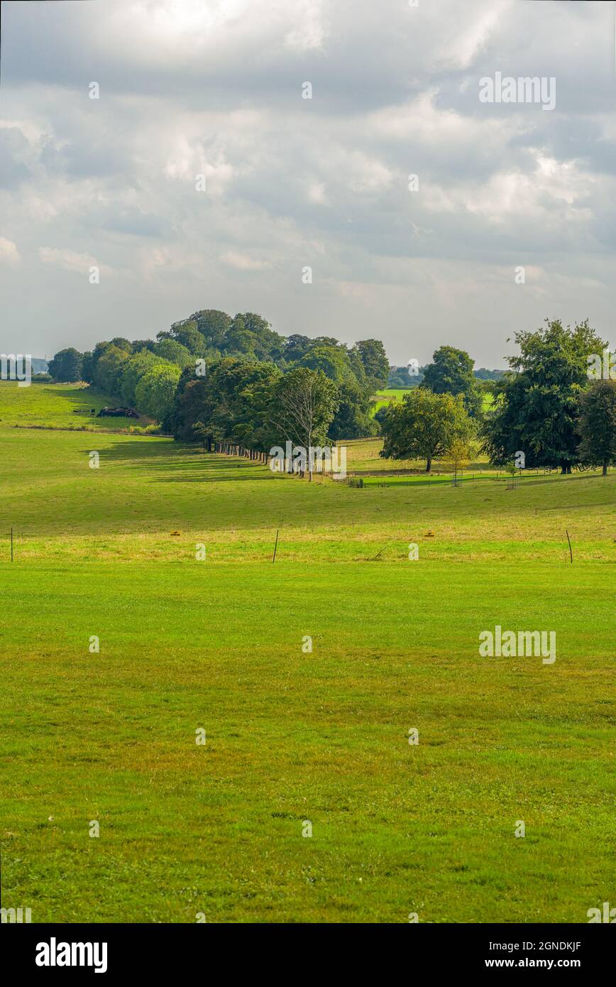 Vista esterna dal priorato di Nostell Foto Stock