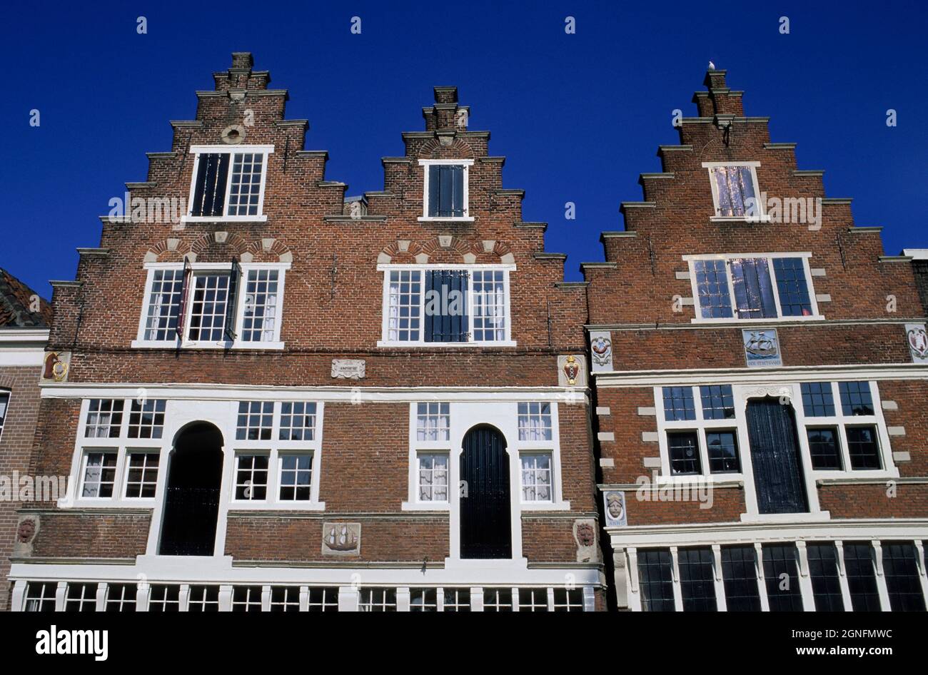 OLANDA, PAESI BASSI, NOORD-HOLLAND E LA REGIONE DI IJSSELMEER, LA CITTÀ DI HOORN, IL PORTO Foto Stock