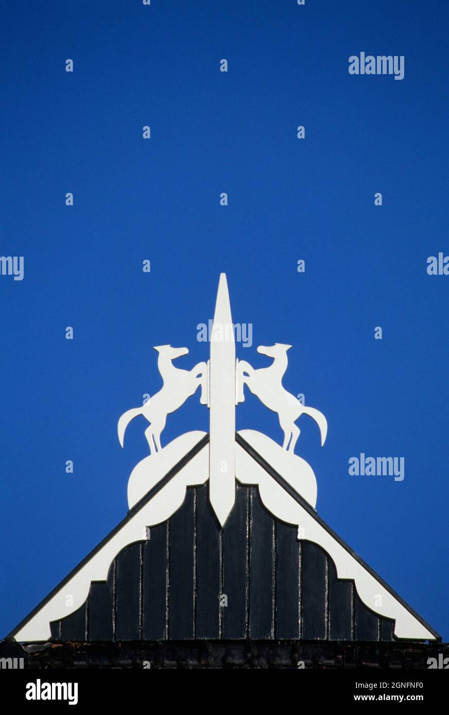 OLANDA, PAESI BASSI, FRISIA, FATTORIA Foto Stock