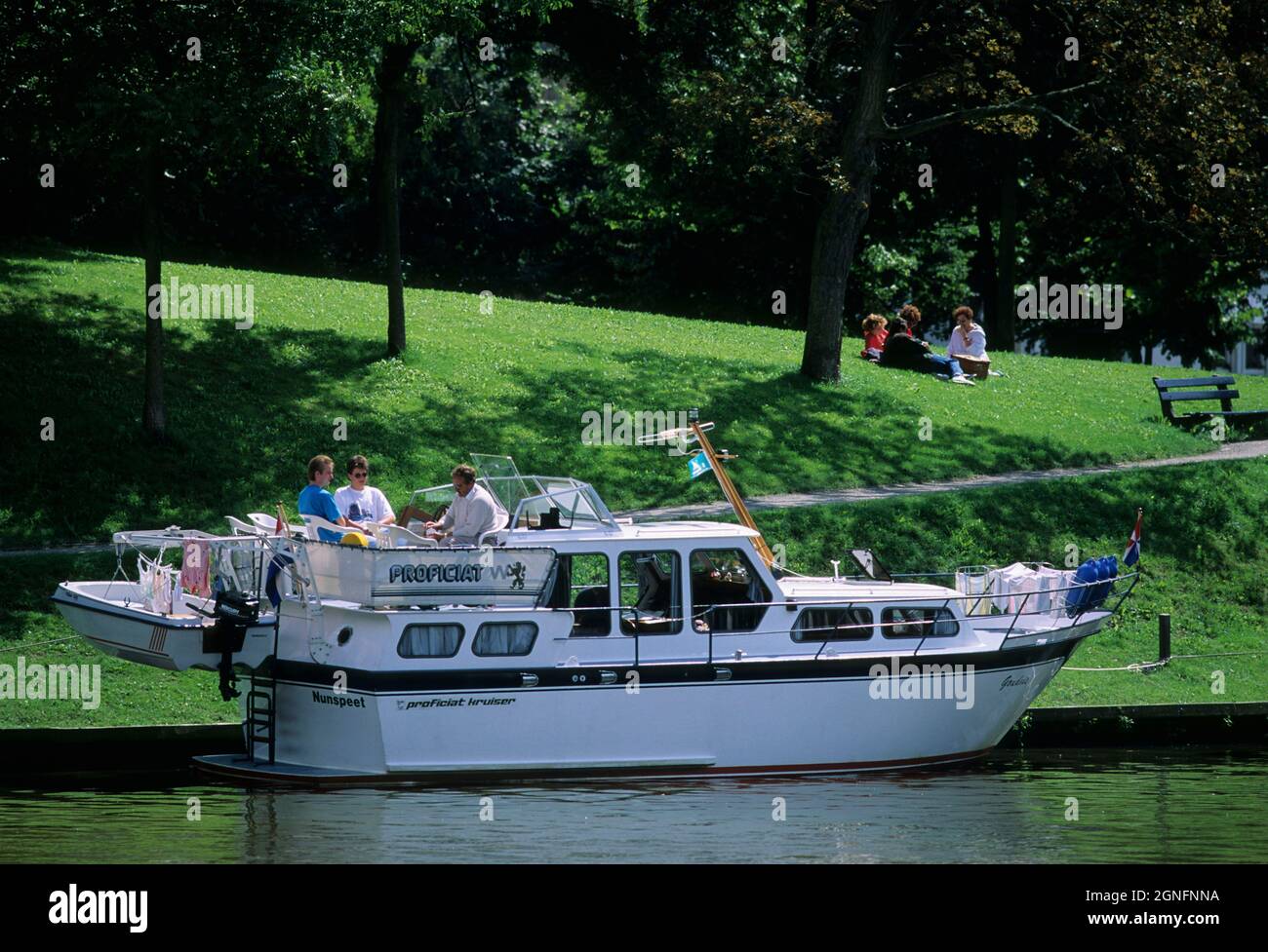 OLANDA, PAESI BASSI, REGIONE DELLA FRISIA, CITTÀ DI LEEUWARDEN, CAPITALE DELLA FRISIA Foto Stock