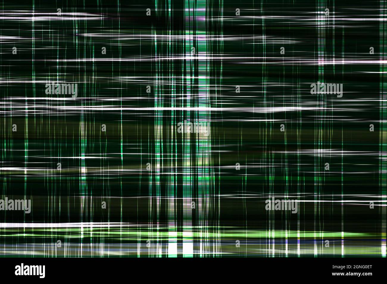 Sfondo con motivo verde di linee grafiche astratte per la progettazione nello sfondo del lavoro. Foto Stock